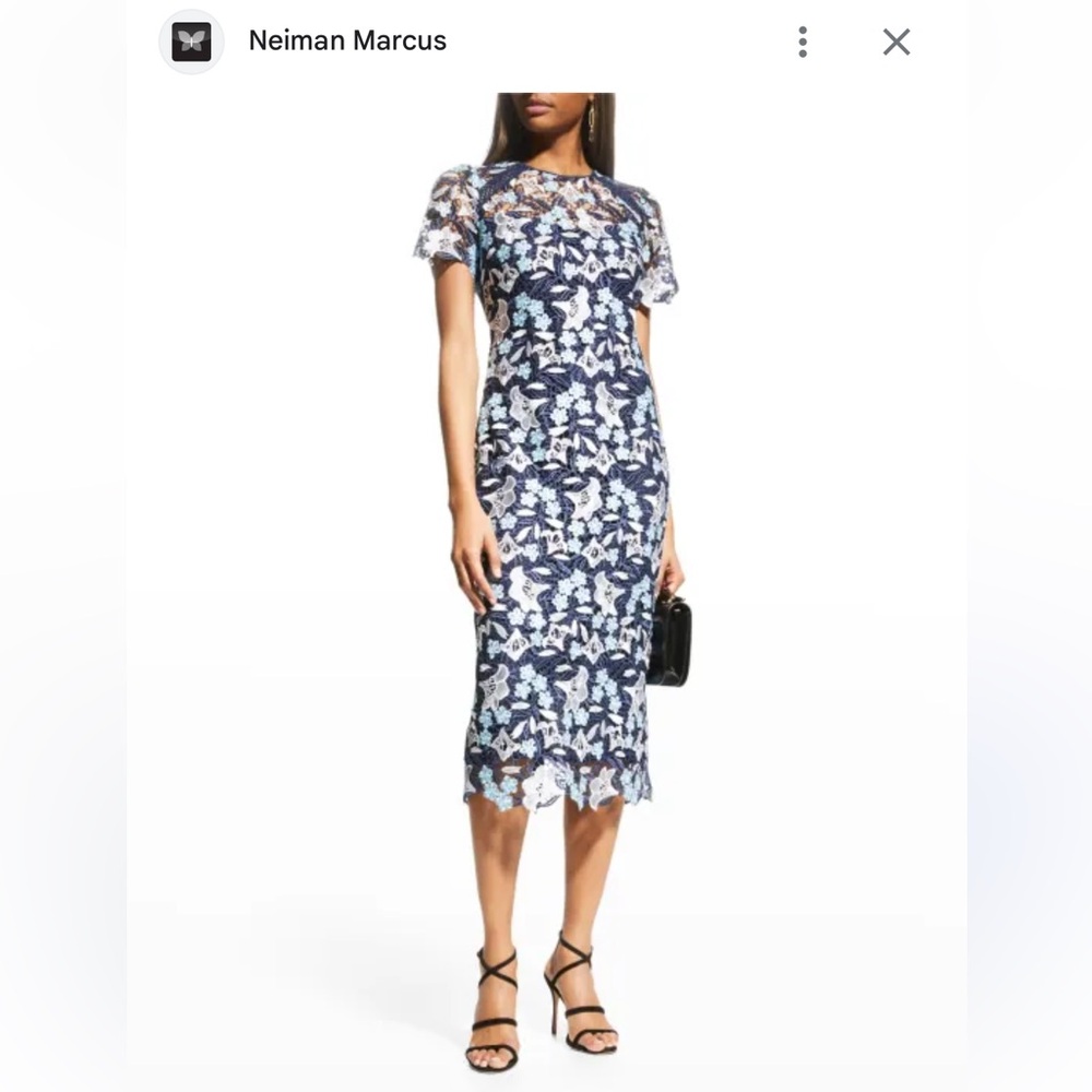 Shoshanna Kiriya Floral Lace Sheath Dress